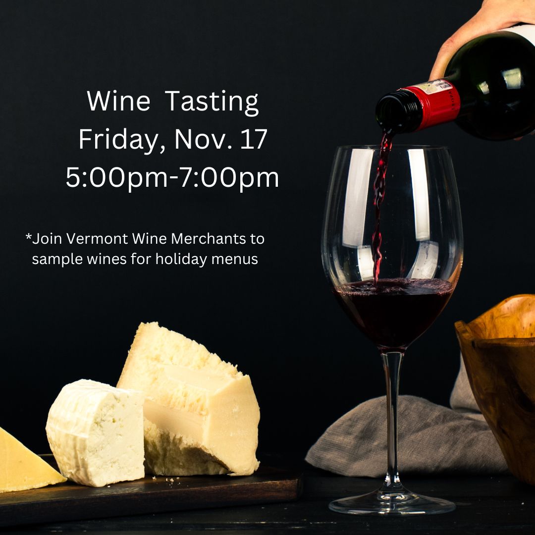 Nov. 23 Wine Tasting Event