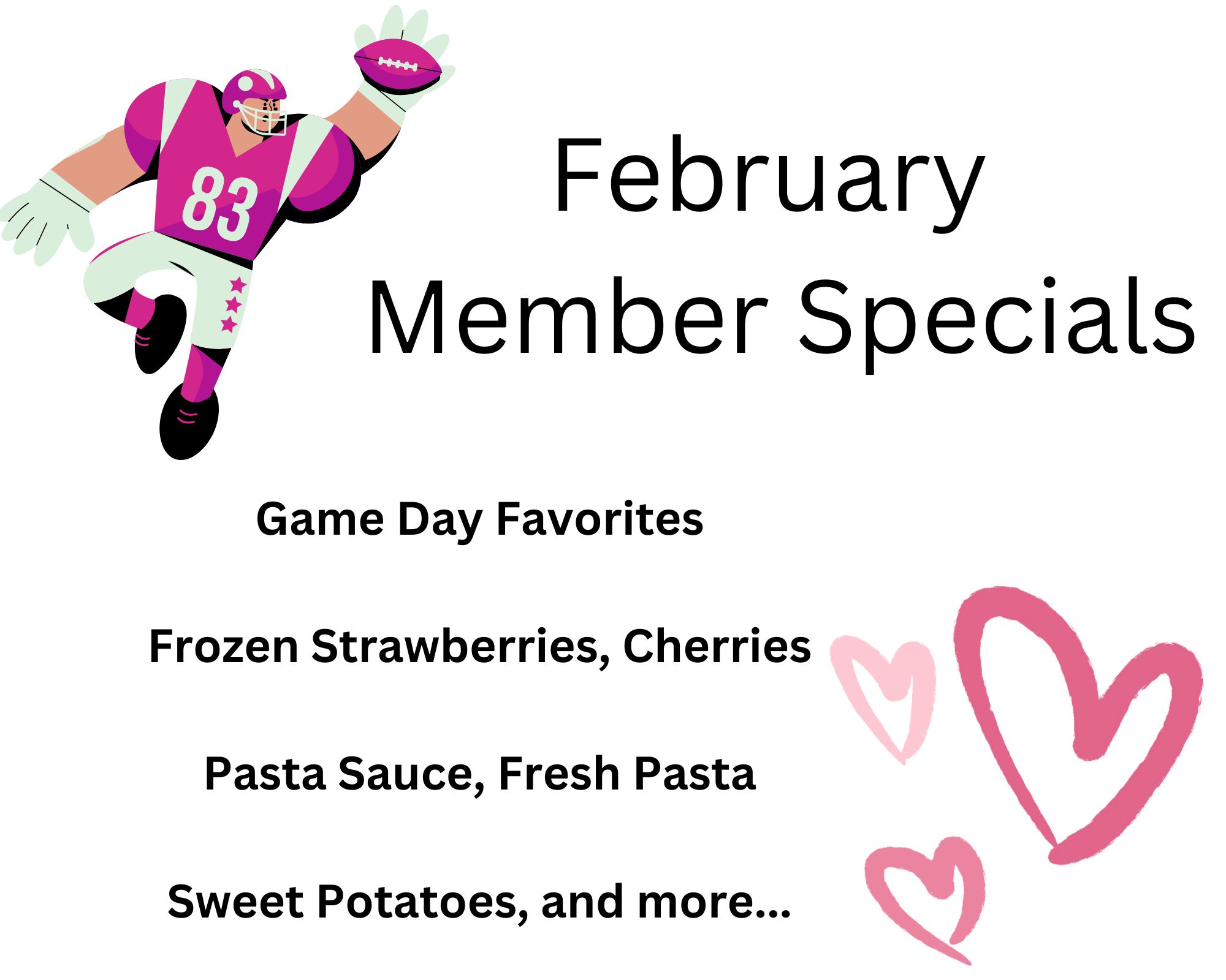 February Member Specials